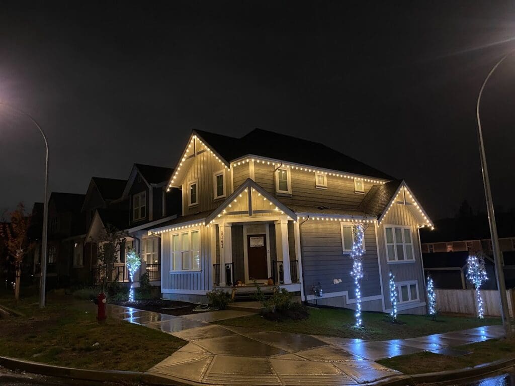Christmas Light Installation In Surrey